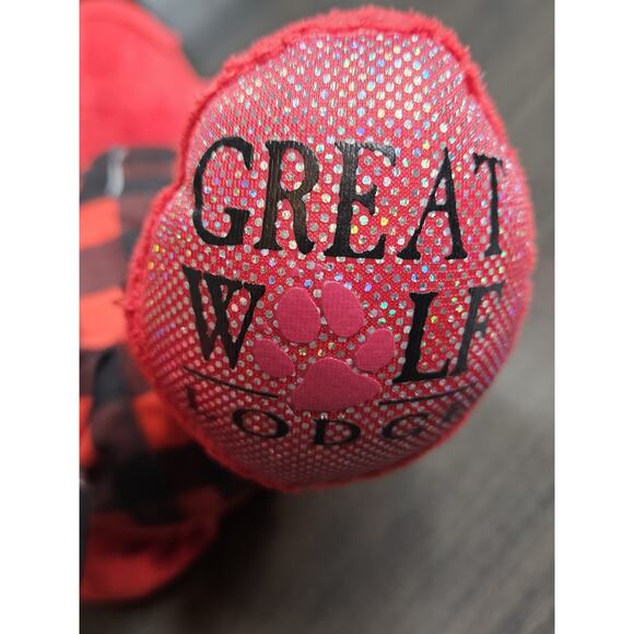 Build A Bear Workshop Red Dragon Great Wolf Lodge FLANNEL PAJAMAS 2021 - Picture 6 of 8